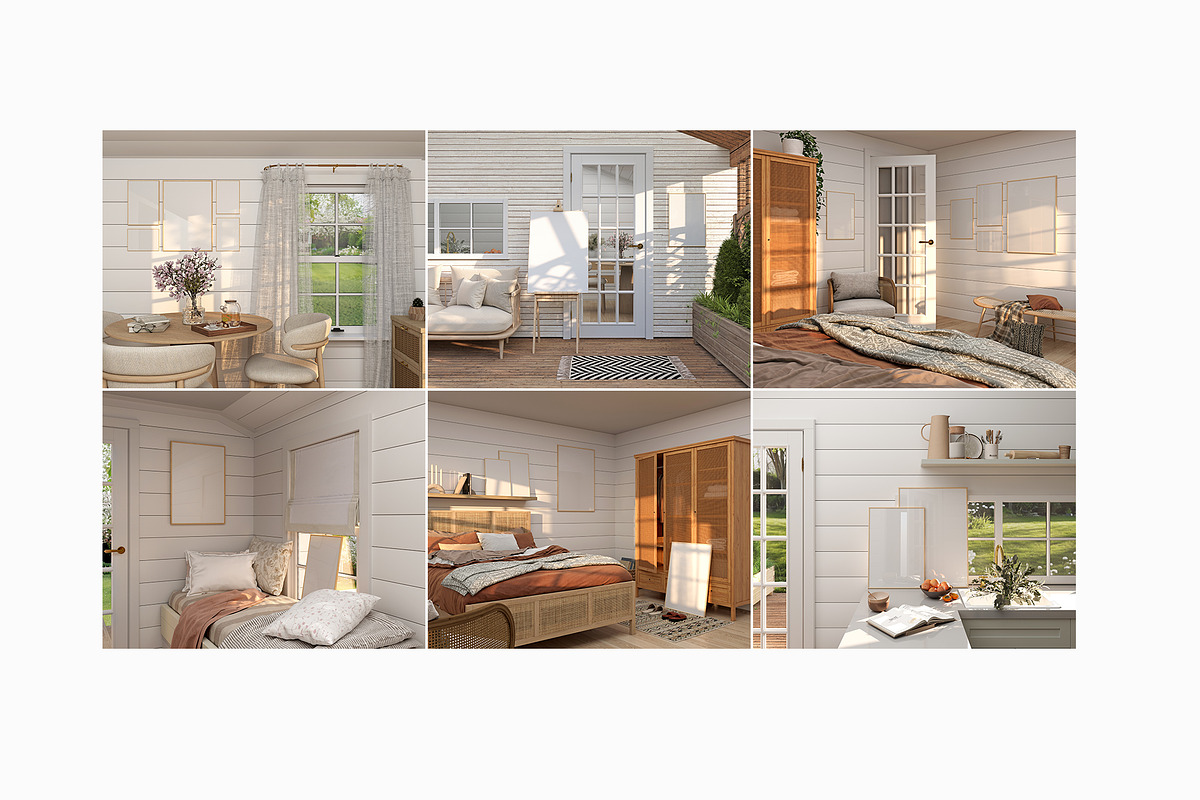 Willow Cottage Frames Mockup, a Household Mockup by Muse Mockups (Photo 8 of 14)