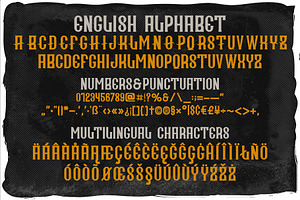 Village Font 10 Bonus Designs