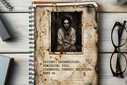 SURREAL ASYLUM JUNK JOURNAL PAGES, a Person Illustration by Daring Digies (Thumbnail 6 of 7)