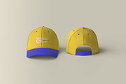 Baseball Cap Mockup, a Hat Mockup by hokagata (Thumbnail 1 of 4)