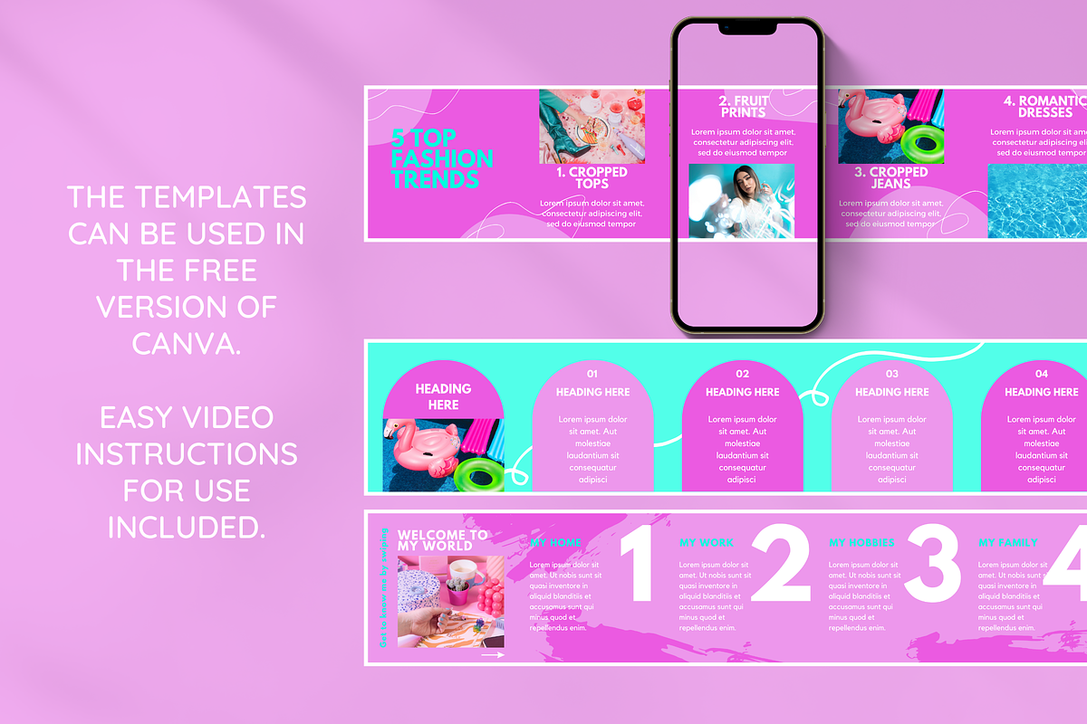 Bold Instagram Carousel Bundle preview 6