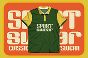 Sporty Vista Retro Font, a Sans Serif Font by Storytype Studio (Thumbnail 8 of 15)