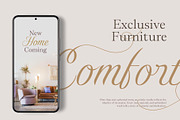 Gold Lines; Elegant Font Duo, a Script Font by Eko Bimantara (Thumbnail 10 of 20)