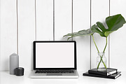 Minimal laptop mockup, a Device Mockup by KateAedon (Thumbnail 2 of 2)