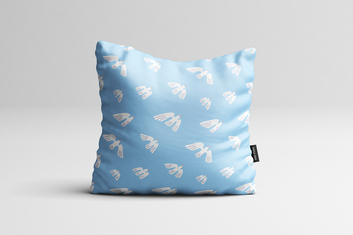 Flying birds seamless patterns set, an Animal Illustration by Good Studio (Photo 8 of 10)