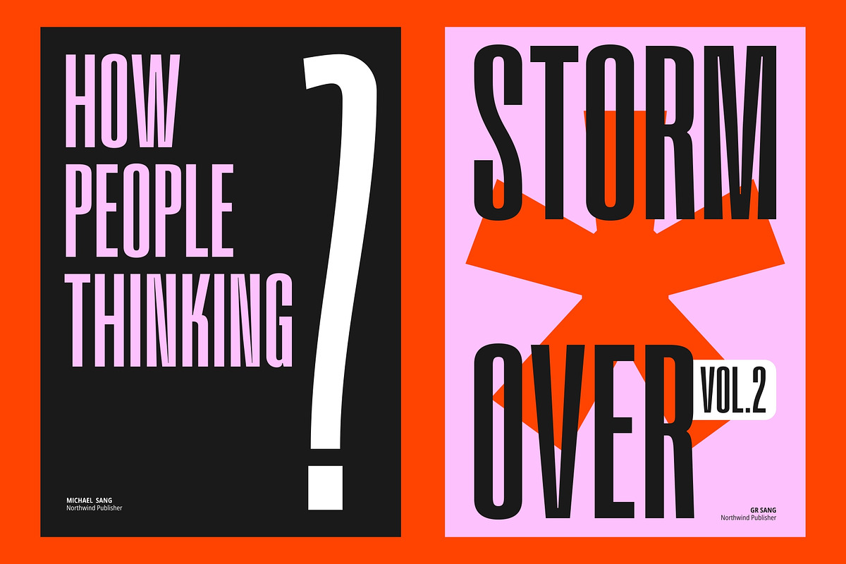 GR SANG - Condensed Display Typeface, a Sans Serif Font by Garisman Std (Photo 14 of 16)