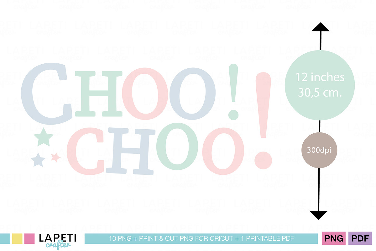 Baby Train Clipart Png, a Transportation Illustration by Lapeticrafter (Photo 5 of 5)