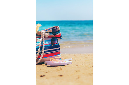 Bag and things for relaxing on the, a Holiday Photo by yanadjana