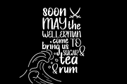 Ocean Shanty Cute Handwriting Font, a Sans Serif Font by Dancing with Ink (Thumbnail 5 of 19)