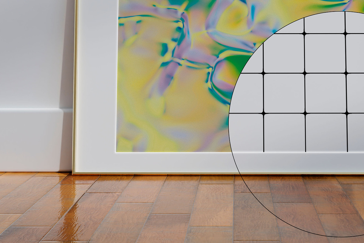 Golden Frame Mockups SIMPLA, a Household Mockup by Bonumo (Photo 7 of 10)