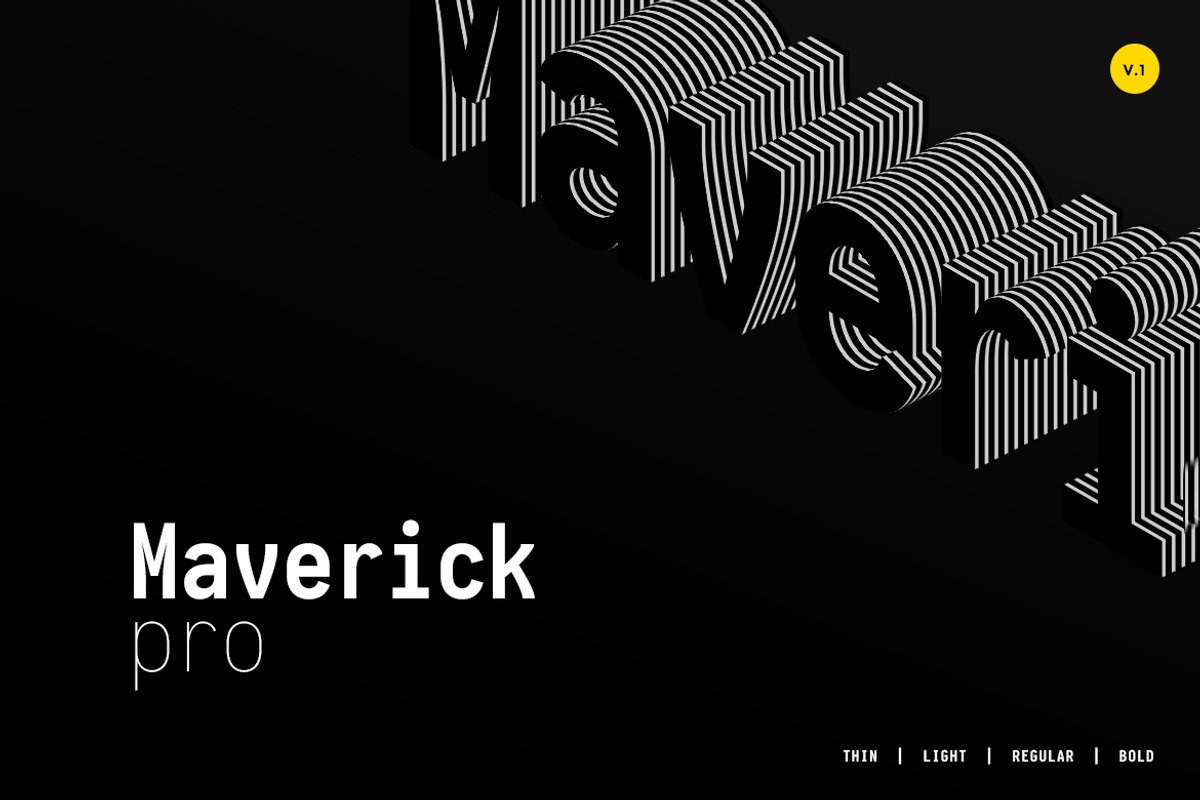 Maverick - Modern Webfont
