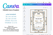 Islamic marriage nikkah certificate, a Poster Template by Artemieva Kateryna (Thumbnail 2 of 5)