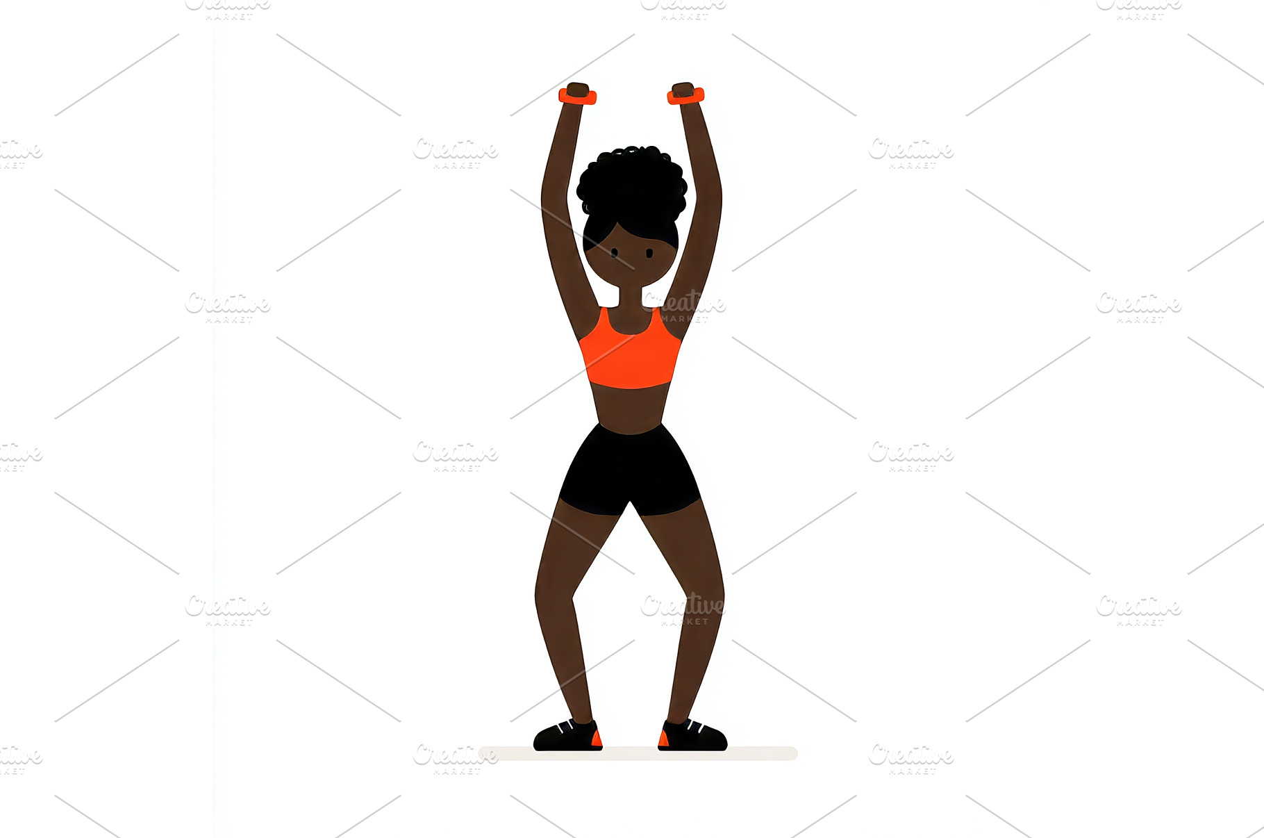 Illustration of a woman performing, a Sports & Recreation Photo by ZinetroN