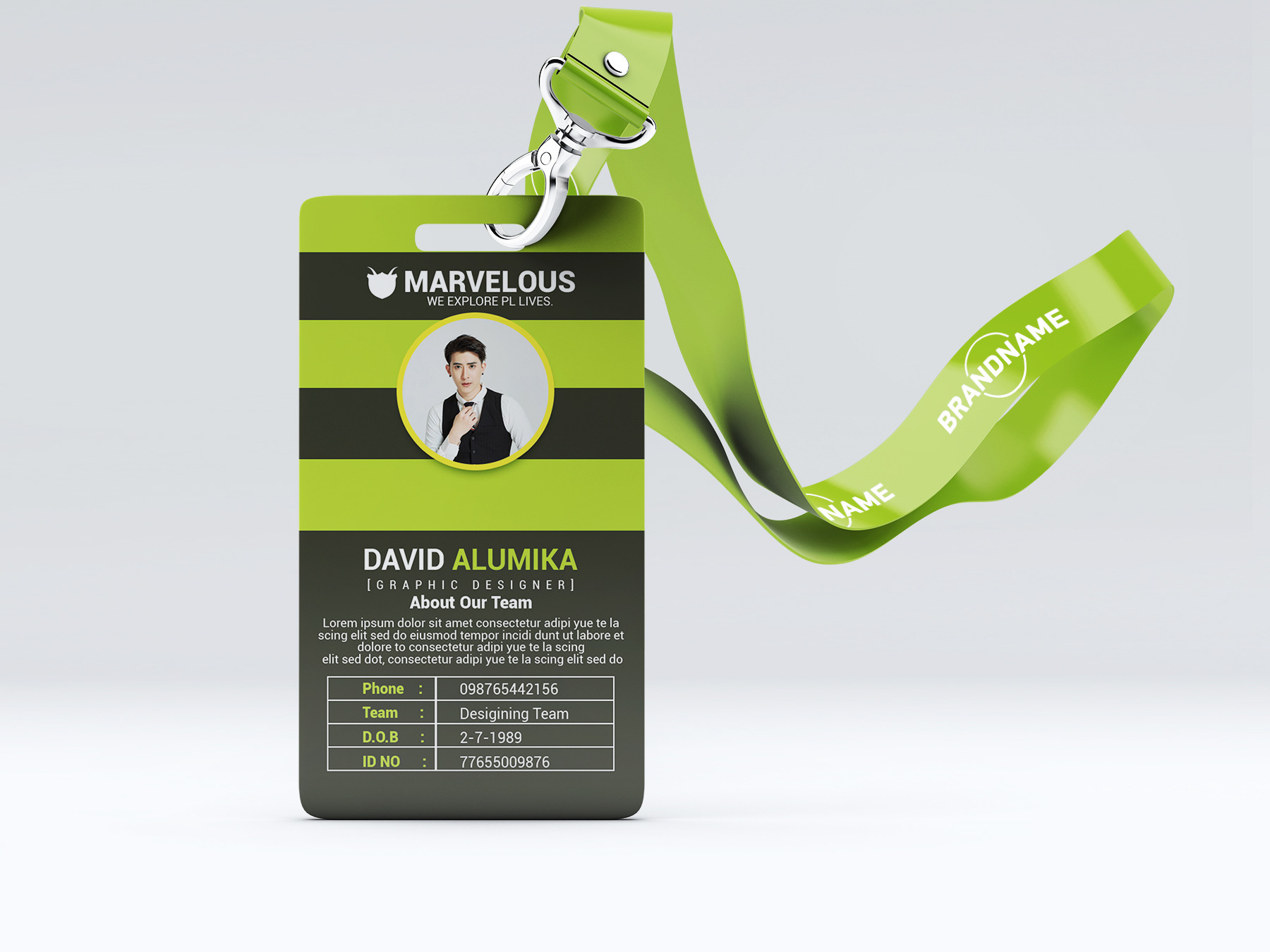 Company Identity Cards, a Stationery Template by Business Flyers