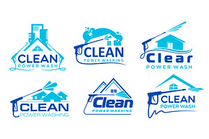 House cleaning and washing service, an Object Illustration by Vector Tradition