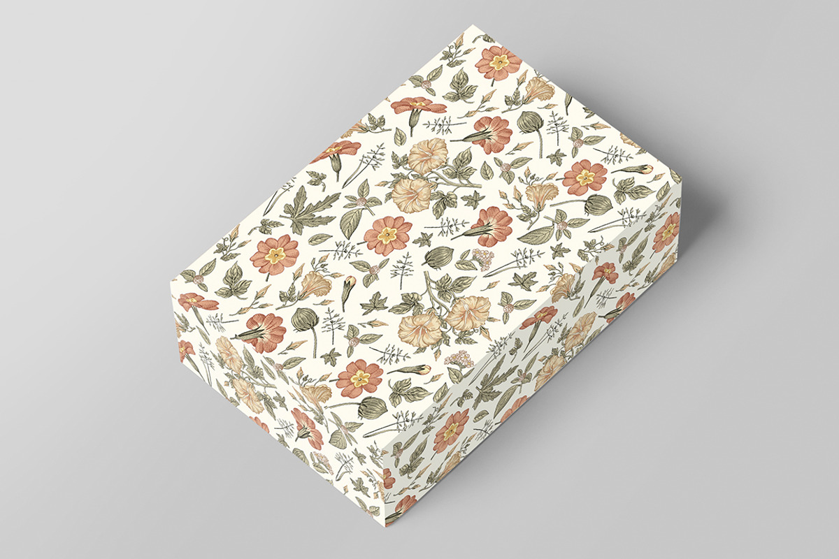 3 Wedding Cards + Seamless Pattern, an Object Graphic by Vintage (Photo 11 of 14)