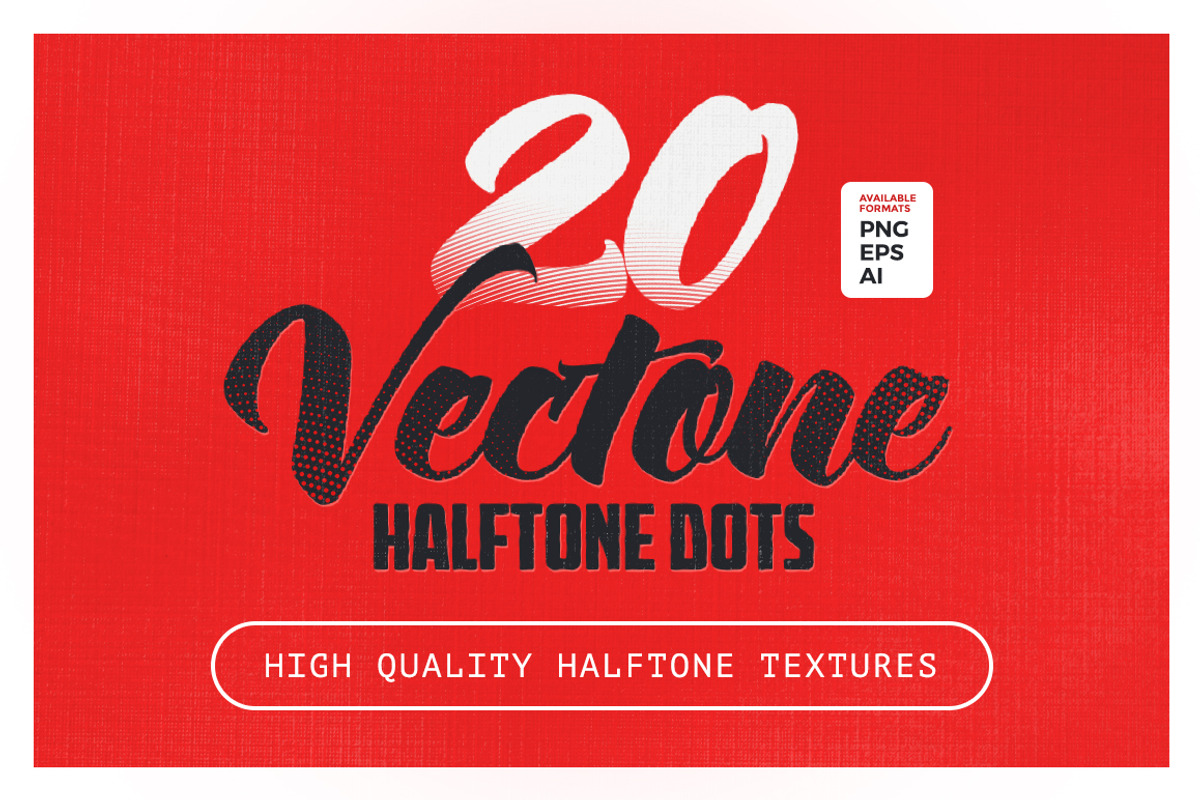 Vectone - Halftone Dots, a Texture Graphic by Squarepack (Photo 1 of 5)