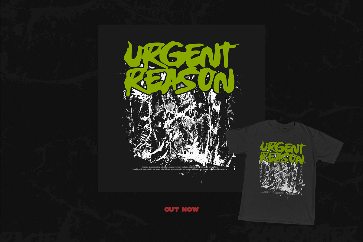 Urgent Reason, a Handwritten Font by Yktypstd (Photo 2 of 10)