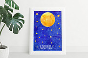 Day and night. Watercolor Collection, a Texture Illustration by Color_Brush (Thumbnail 7 of 10)