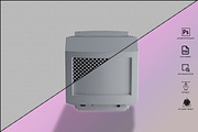 Generic CRT Monitor Mockup, a Mockup by GraphicVil (Thumbnail 18 of 23)