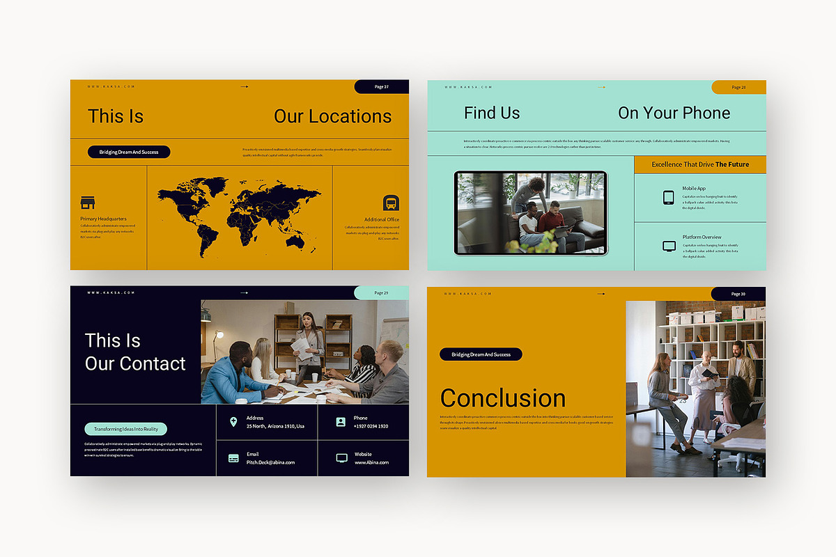 Kaksa : Business Pitch Powerpoint, a Presentation Template by Punkl Camp (Photo 16 of 16)