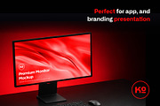 Monitor Desk Mockup Bundle, a Mac Mockup by anamwp (Thumbnail 5 of 5)