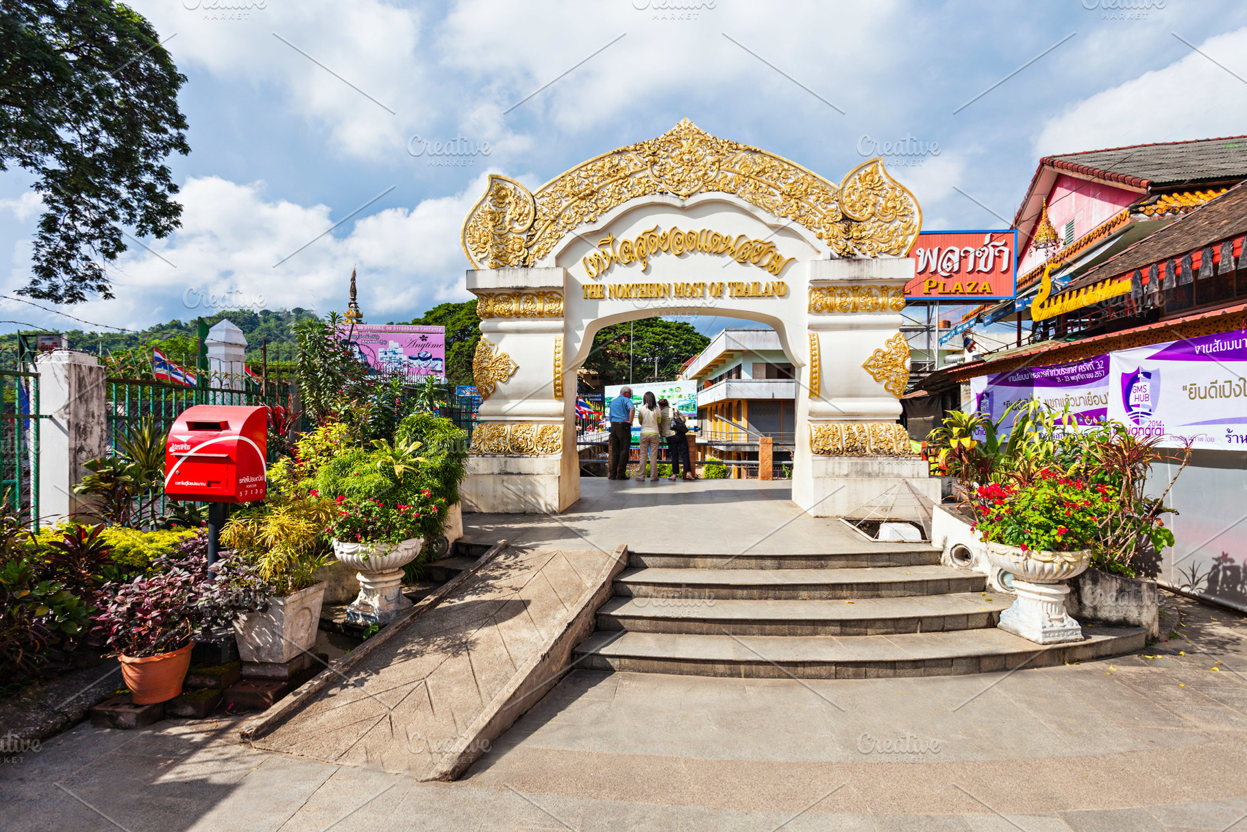 Thailand Myanmar border, a Photo by saiko3p