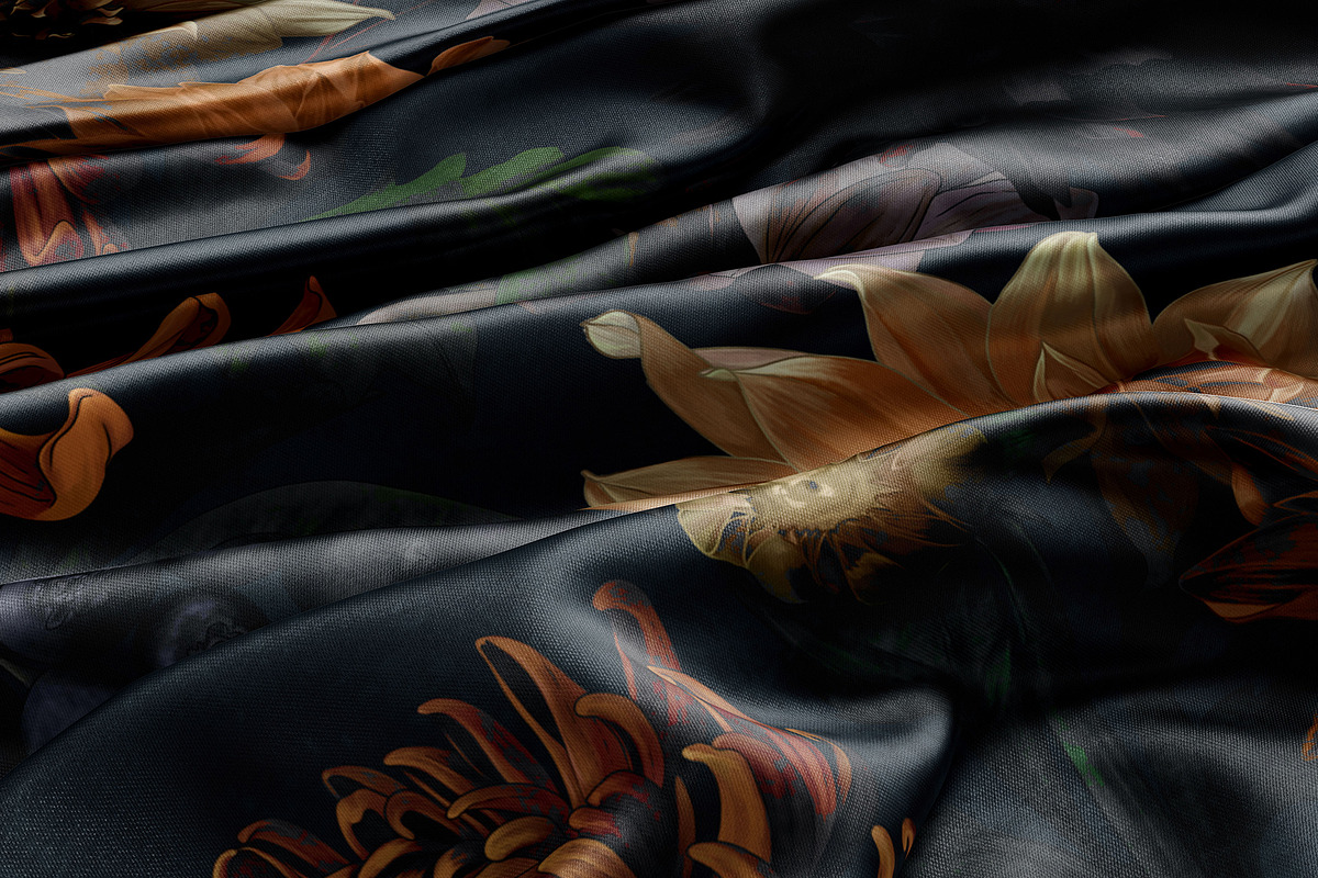 Seamless Patterns Symphony of Flower, a Pattern Graphic by Yana Dobrik (Photo 10 of 13)