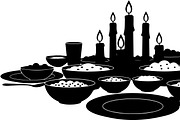 50 Ramadan Iftar Silhouette Bundle, an Illustration by Gfx_Store (Thumbnail 23 of 49)