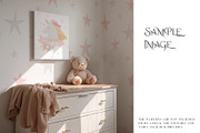 Nursery Wallpaper PNG & PSD Mockups, a Mockup by mock-ups (Thumbnail 10 of 15)