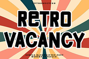 Retro Vacancy, a Script Font by FreshTypeINK (Thumbnail 1 of 8)