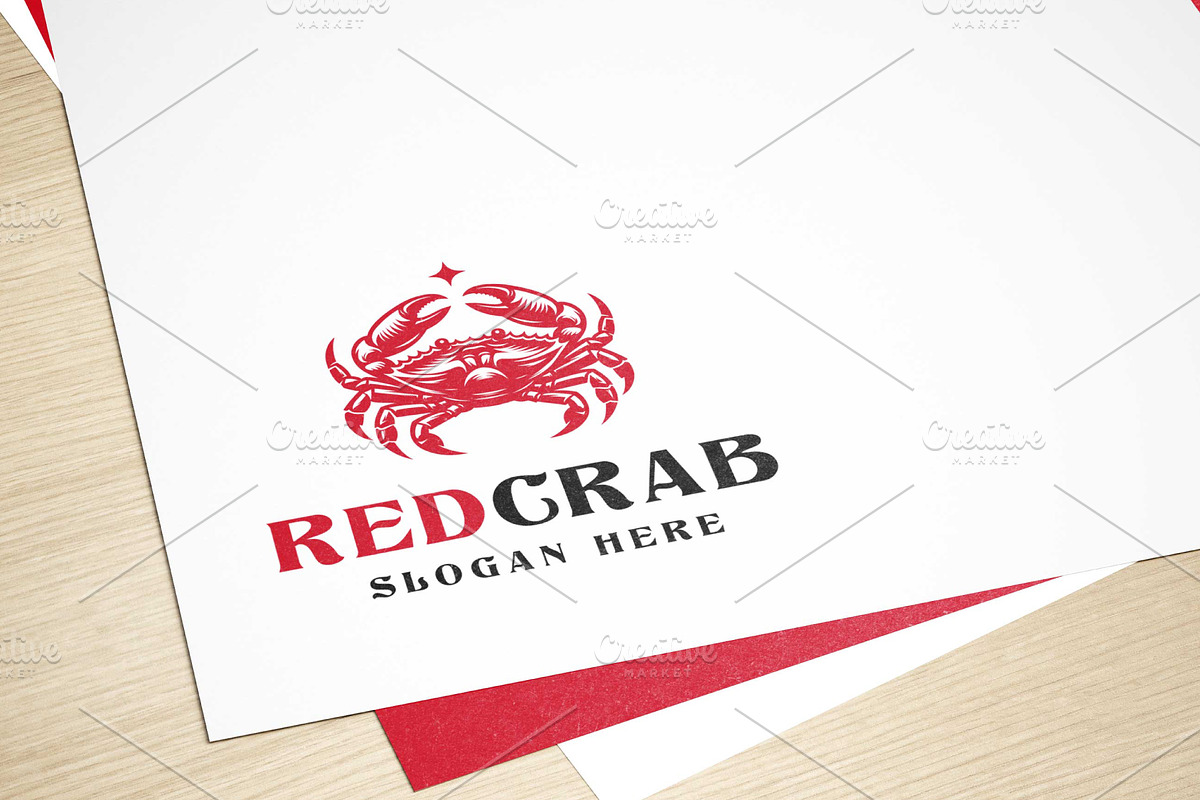 Read Crab Logo, a Branding & Logo Template by Pixes (Photo 3 of 3)