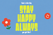 Bouncy Mochi Bold Font, a Handwritten Font by cocodesign (Thumbnail 6 of 9)