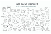 Kitchen Essentials Collection, an Object Graphic by Evgeniia (Thumbnail 12 of 14)