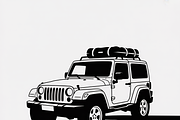 Jeep Vector Traveled design, perfect, an Illustration by Amazin_art (Thumbnail 2 of 9)