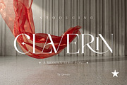 Luxury Aesthetic Branding Claverin, a Serif Font by Design House (Thumbnail 1 of 3)