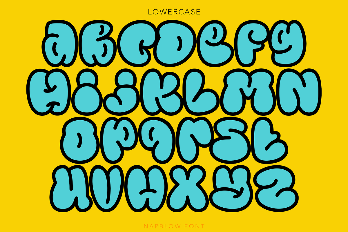 Napblow Graffiti Font, a Blackletter Font by madeDeduk (Photo 4 of 8)