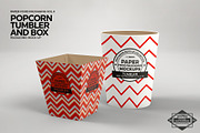 Popcorn Containers Packaging Mockup, a Packaging Mockup by INCDesign (Thumbnail 3 of 6)