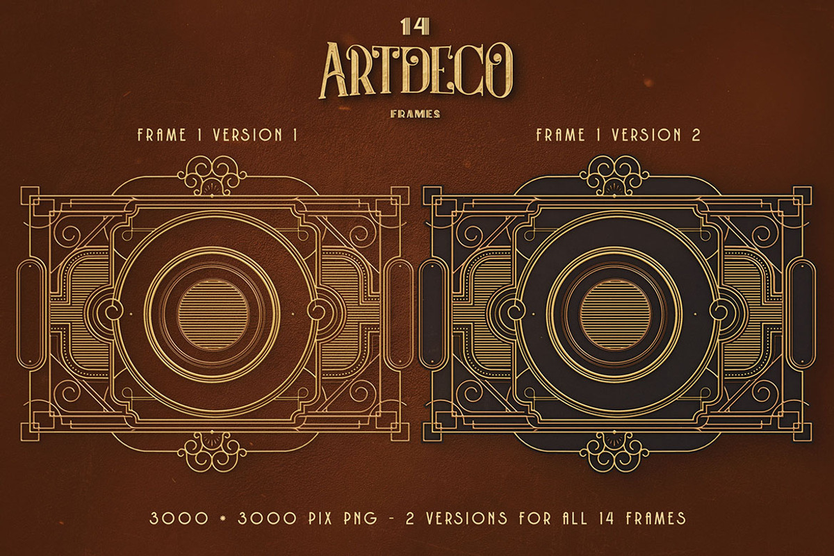SALE Art Deco Toolkit, a Background Graphic by Cruzine (Photo 12 of 111)