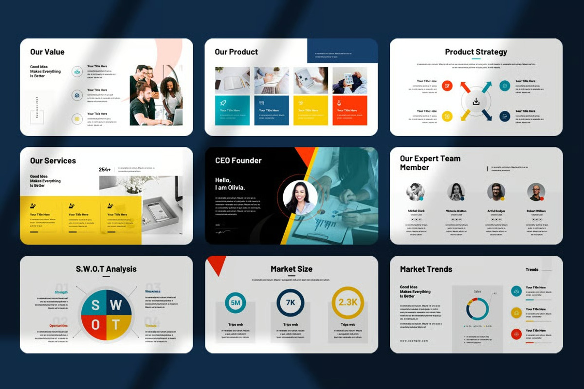 Business Solutions Presentation, a Presentation Template by Fit-tee (Photo 4 of 5)