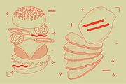 BBQ Food Vector Illustrations, a Food Illustration by TheFoodAtlas (Thumbnail 10 of 17)