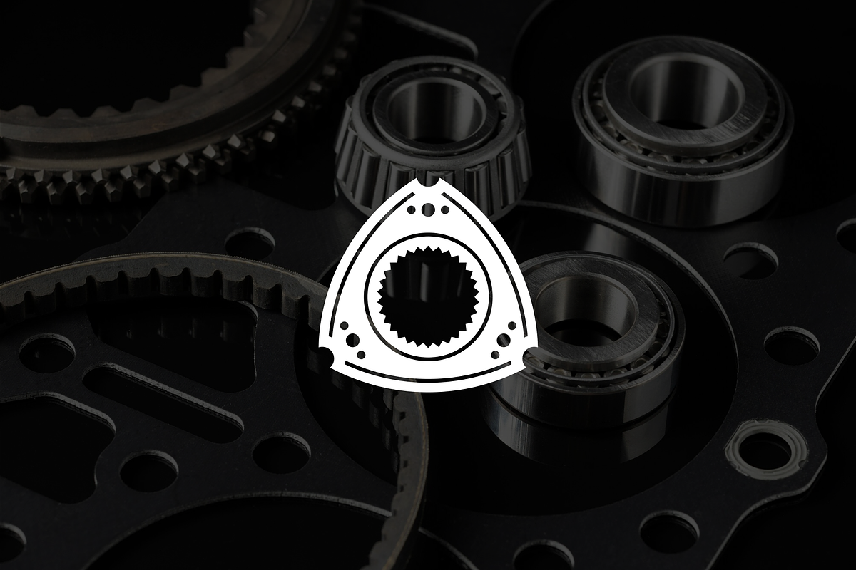 Rotary Wankel Engine Logo, a Branding & Logo Template by Luxury Logos (Photo 2 of 4)