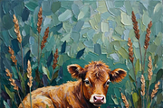 Highland Cows Bundle Set, an Animal Illustration by PLUM&FIGS (Thumbnail 7 of 14)