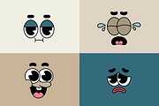 Face Retro Procreate Stamp, a Brush Add-On by Pixel Picasso Studio (Thumbnail 4 of 10)