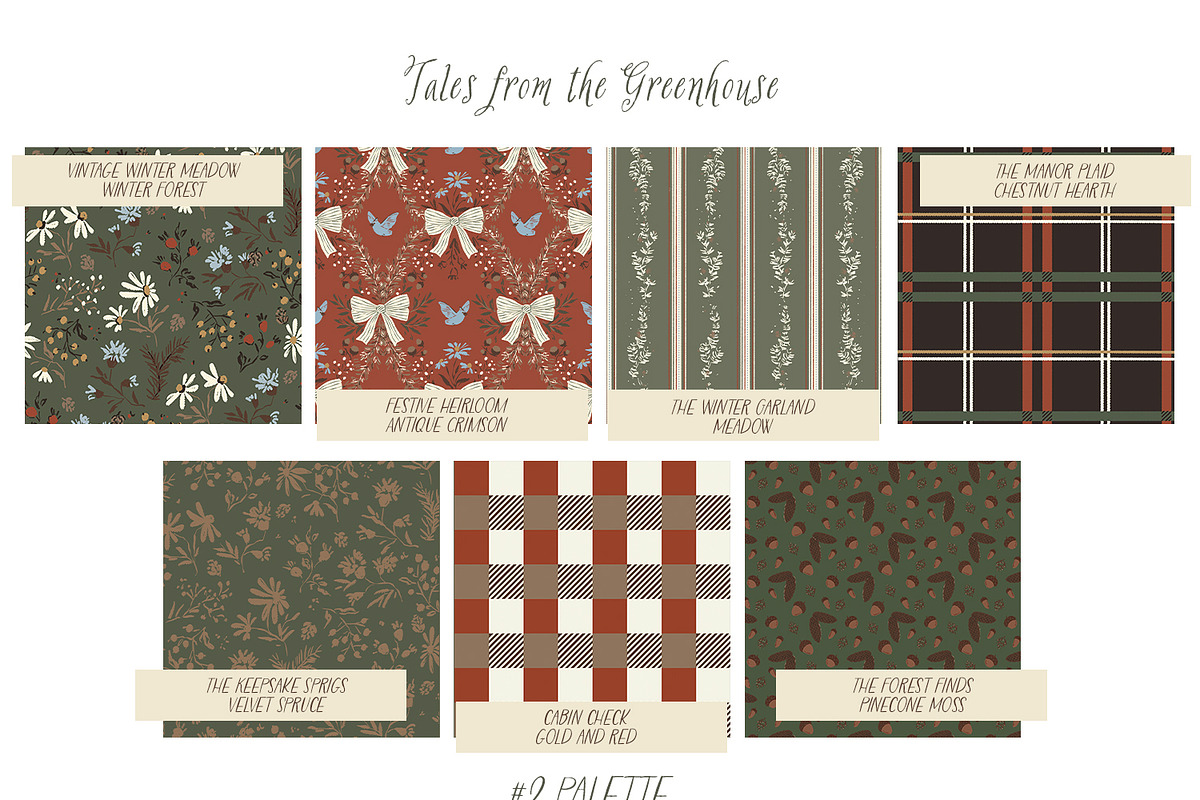 Tales from the Greenhouse, a Pattern Graphic by HannaSymo (Photo 3 of 11)