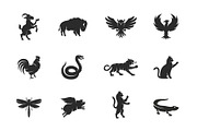 36 Heraldic logo Animals., an Animal Illustration by DenysHolovatiuk (Thumbnail 4 of 4)