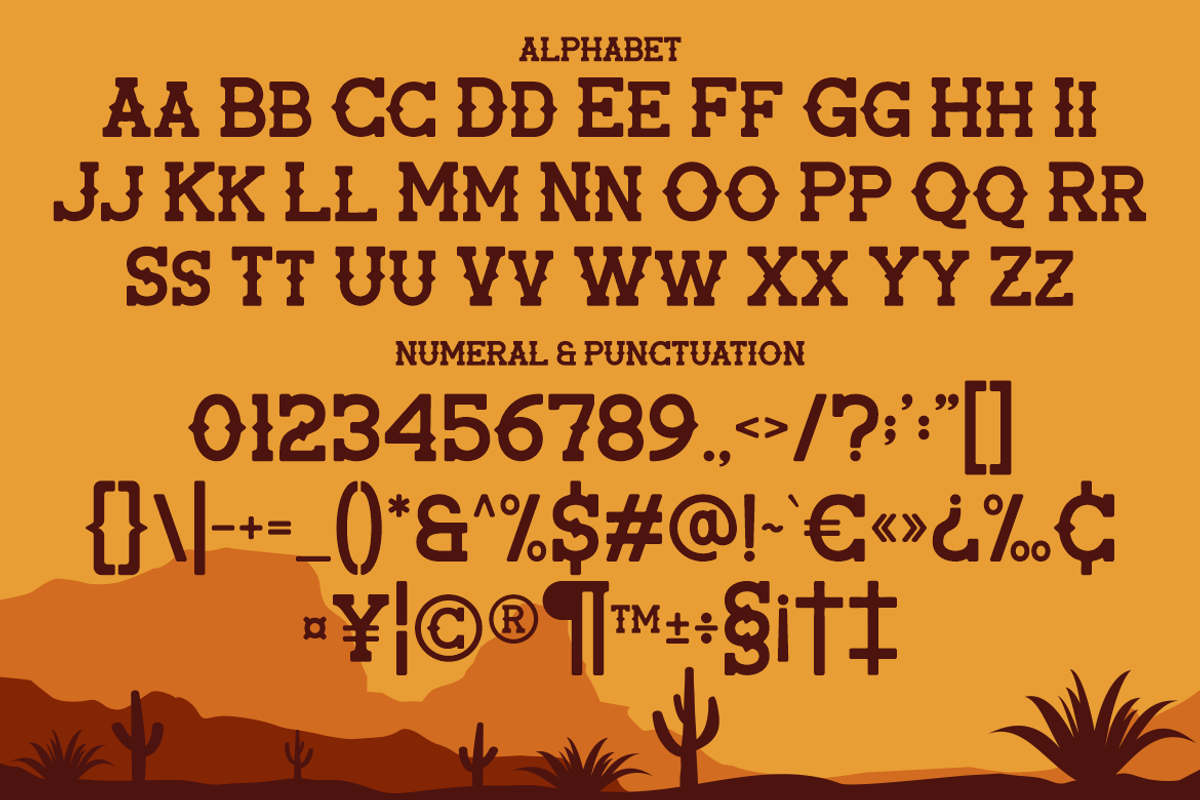 Village Horse - Western Display, a Serif Font by Marvadesign (Photo 4 of 7)