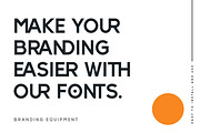 Hundred Ligatture Logo Font, a Sans Serif Font by Patria Ari (P4tcreativa) (Thumbnail 2 of 9)