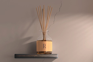 Incense Air Freshener Mockups