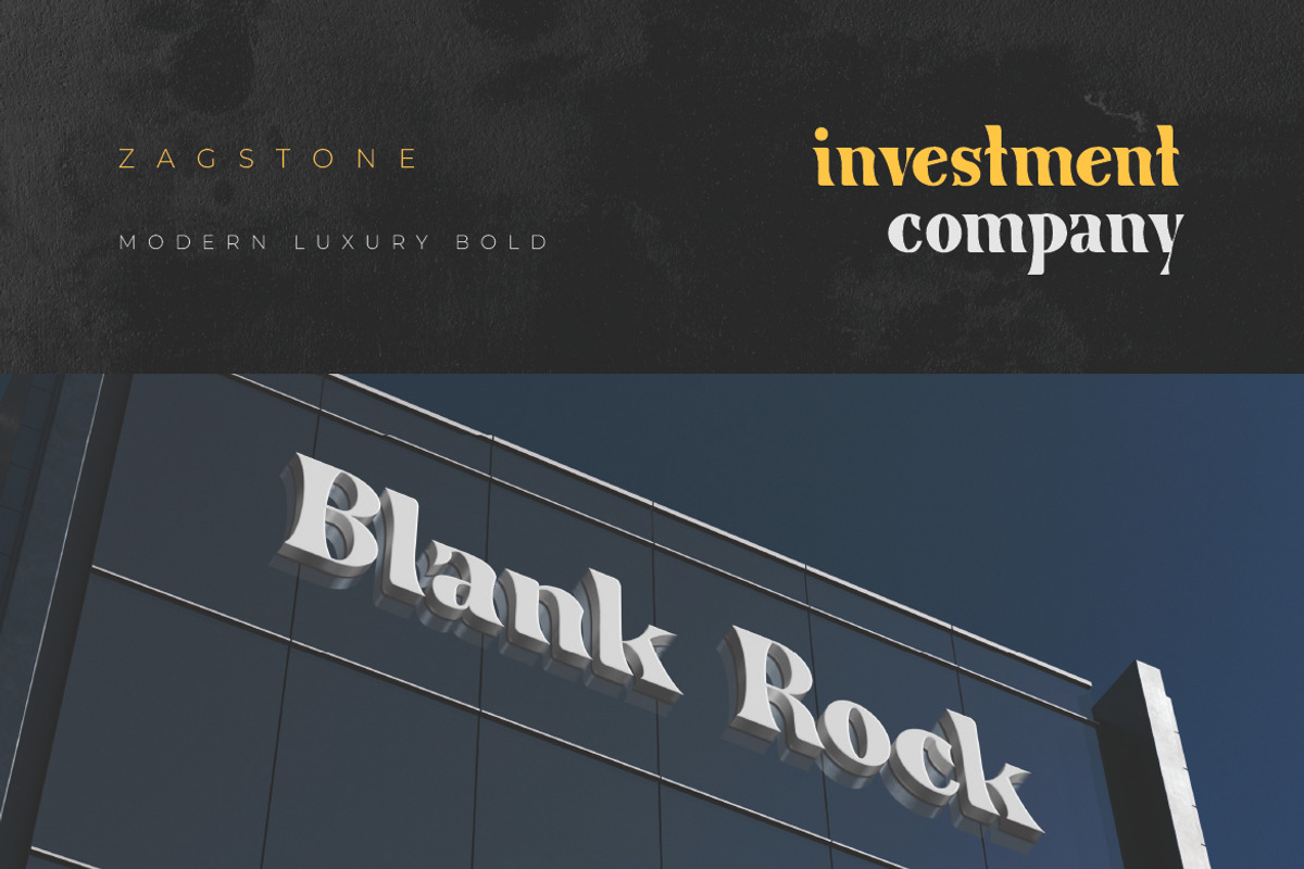 Zagstone - Modern Luxury Bold Serif, a Font by INSPR STD (Photo 4 of 10)